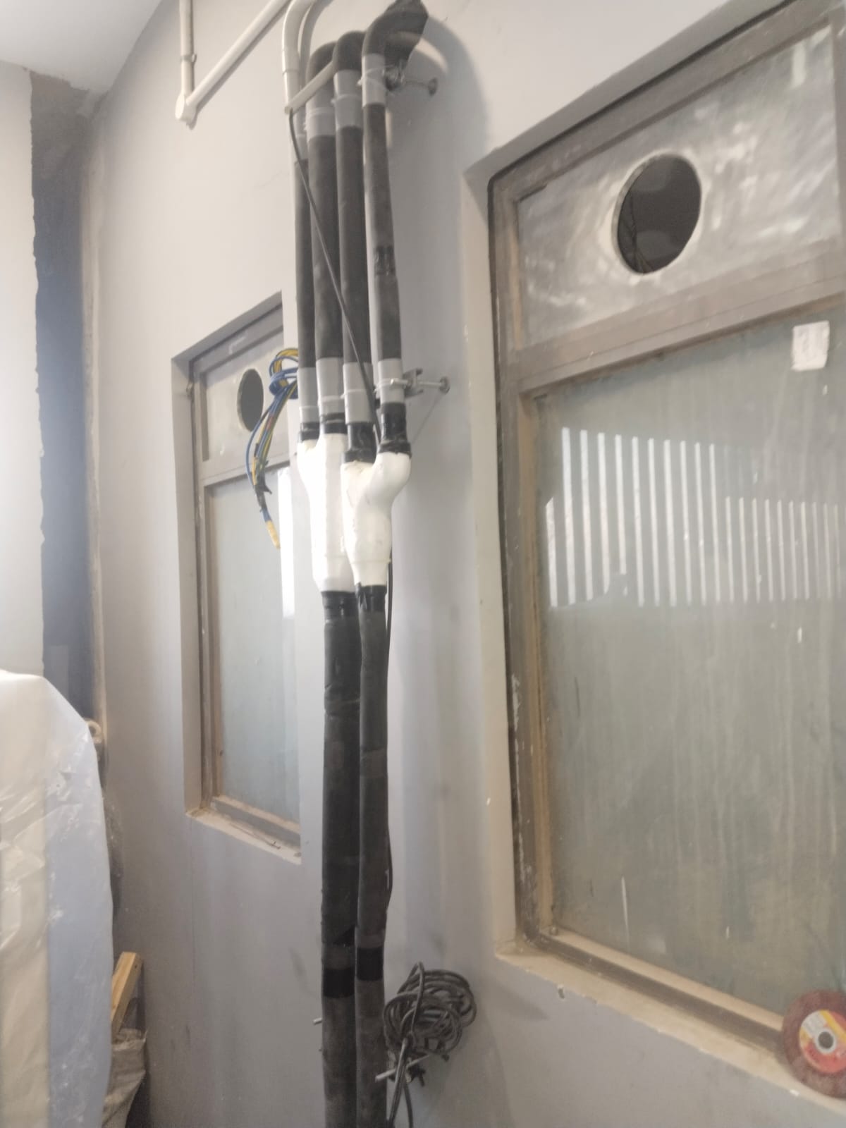 Industrial equipment enclosure and service access