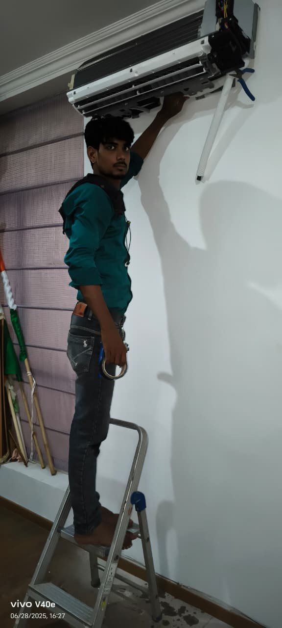 Indoor AC installation and service